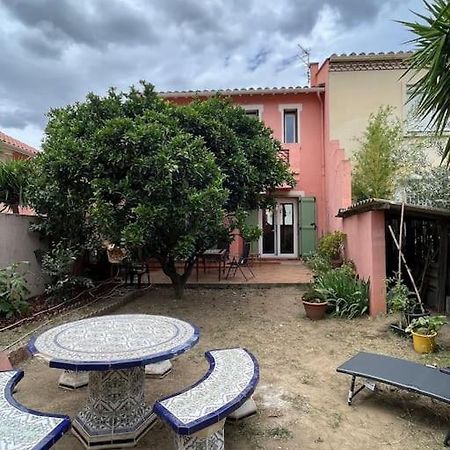 Maison de village vintage avec grand jardin Elne Extérieur photo