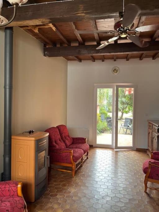 Maison de village vintage avec grand jardin Elne Extérieur photo